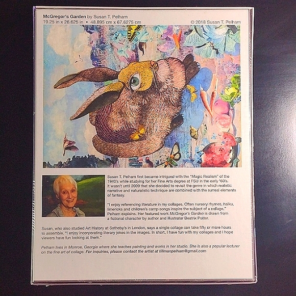 McGregor's Garden Susan T. Pelham Modern Contemporary Collection 1000 Piece - Picture 2 of 6